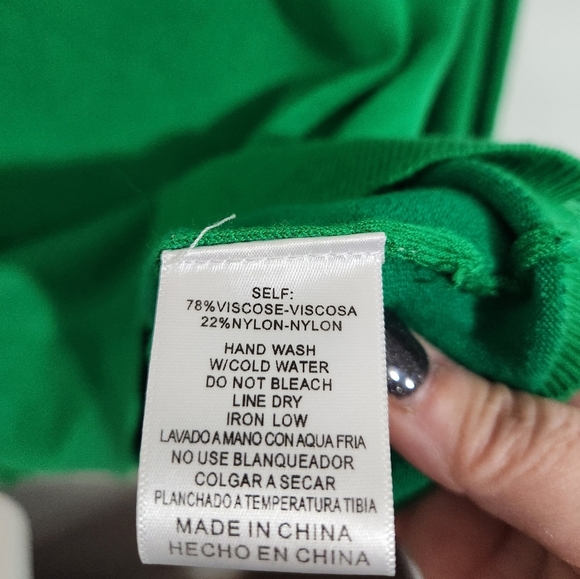 Womens &merci viscose sweater blouse, size large - Picture 3 of 7